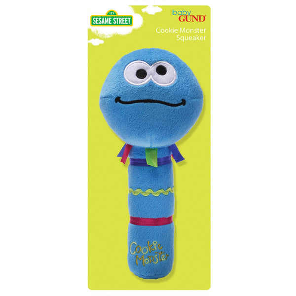 Gund - Baby Gund Cookie Monster Squeak Toy - 7.5"