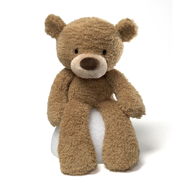 Gund - Fuzzy Bear - Beige - 13"