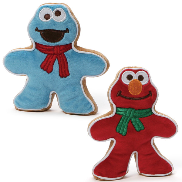 Gund - Sesame Street - Flat Gingerbread Men - 5.5"