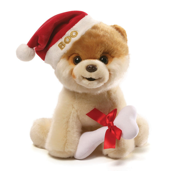 Gund - Boo - Christmas with Bone - 9"