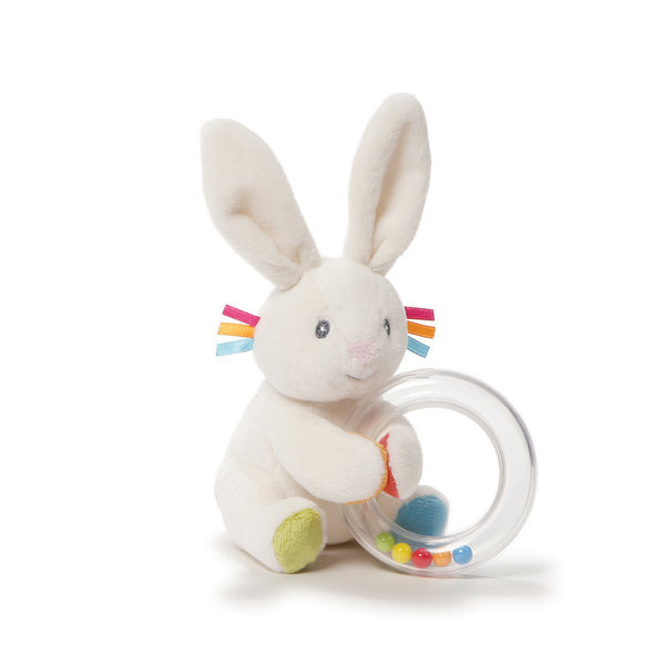 Baby Gund - Flora Rattle - 5"