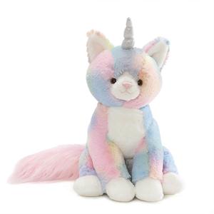 Gund - Caticorn - Rainbow Shimmer -  9"