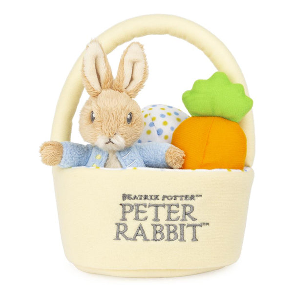 Baby Gund - Peter Rabbit 4-pc Easter Basket - 8.5"