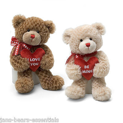 Gund - Valentines Message Bear - White - 12"