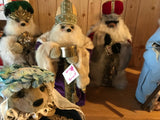 Apple Whimsey - Nativity Set - 7 piece