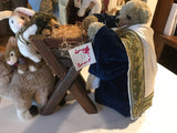 Apple Whimsey - Nativity Set - 7 piece