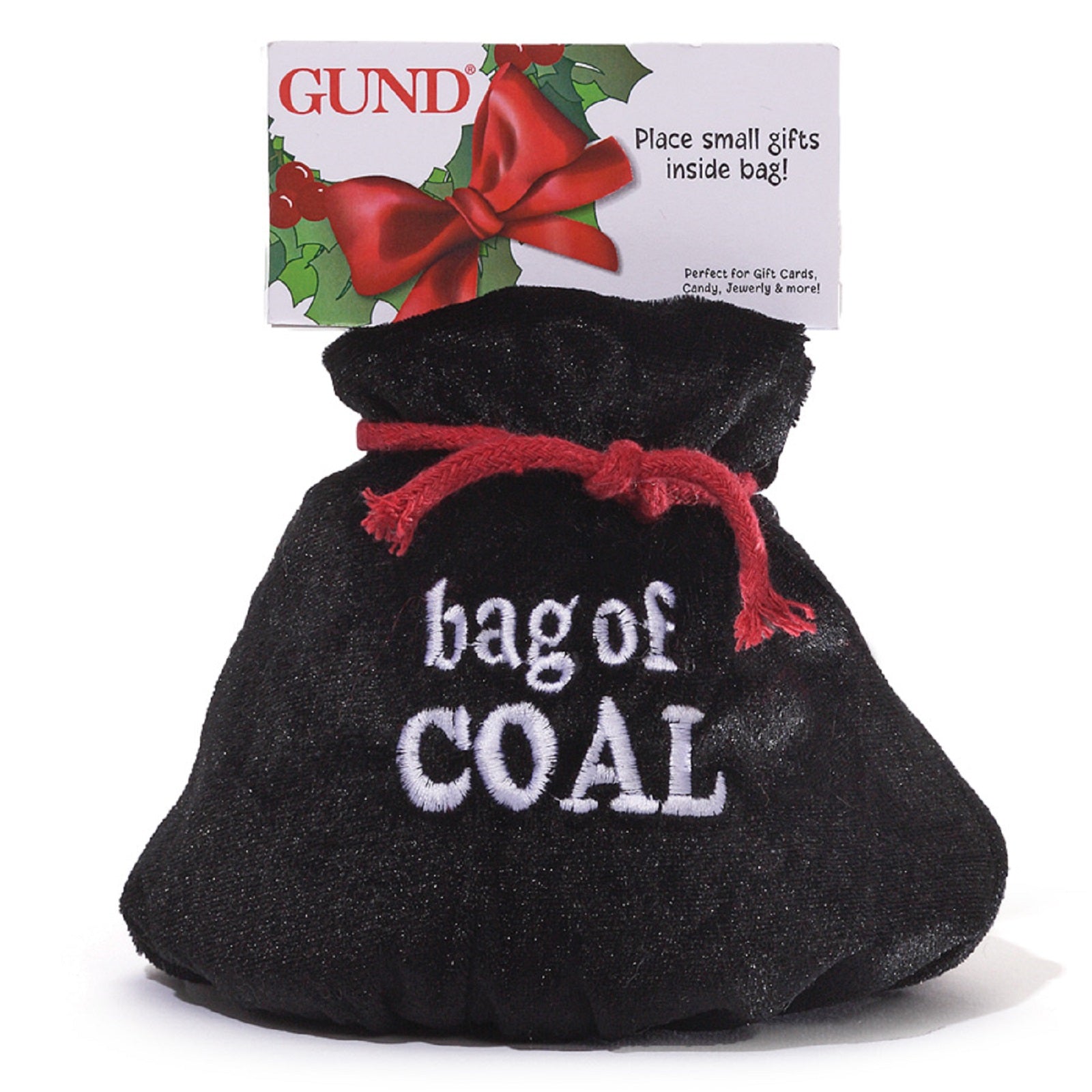 Gund - Bag of Coal - 6"