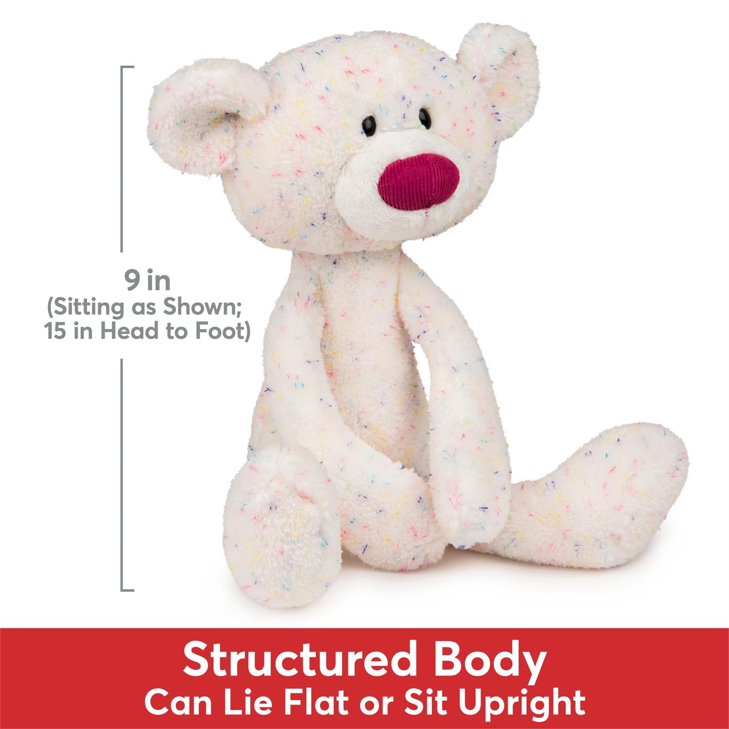 Gund - Confetti Toothpick Bear - 15"