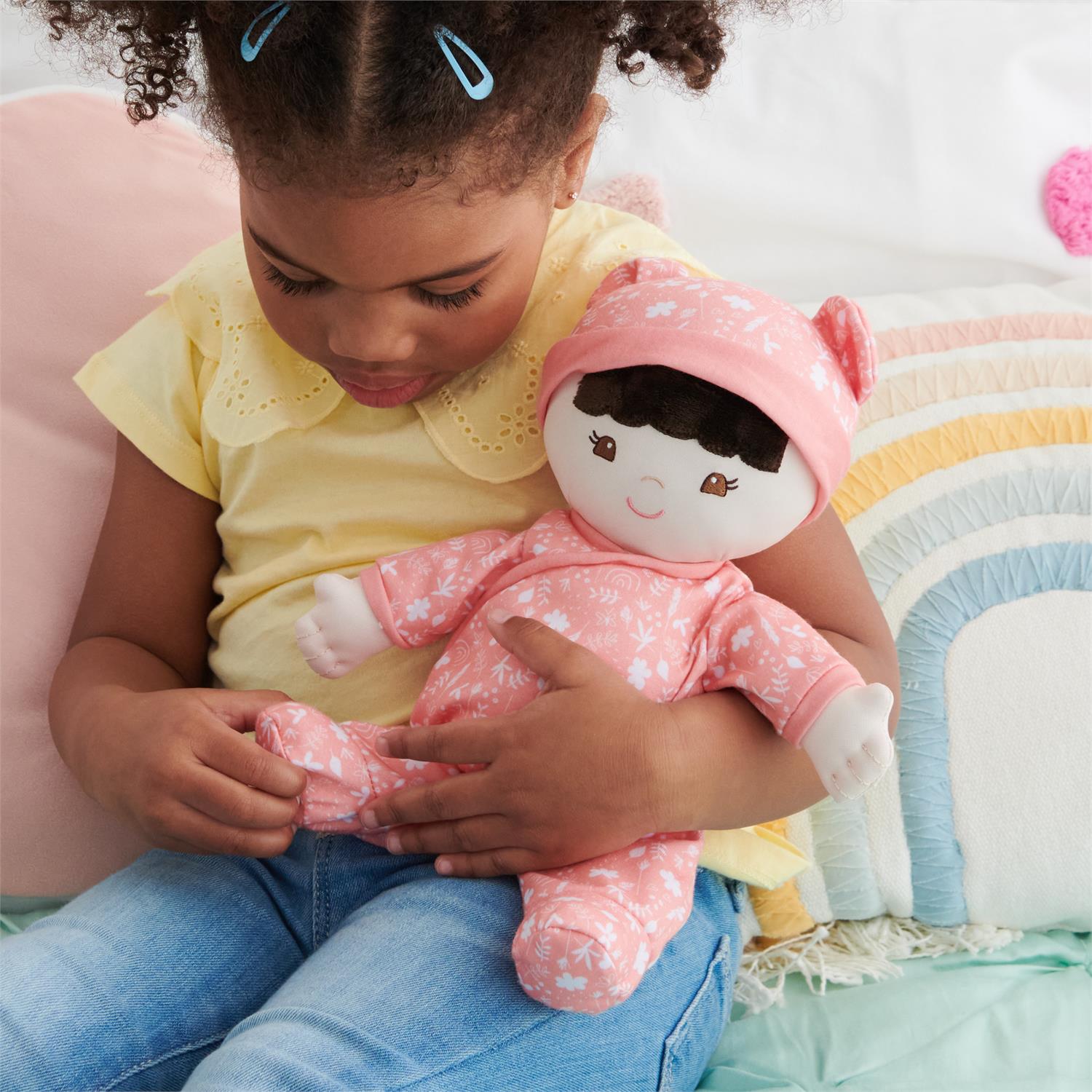 Baby Gund - Hibiscus - 100% Recycled Baby Doll - 12"