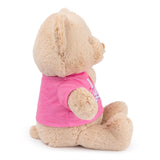 Gund - I Love You T-shirt Bear - Pink - 12"