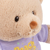 Gund - Reach for the Stars T-shirt Bear - Lavender - 12"