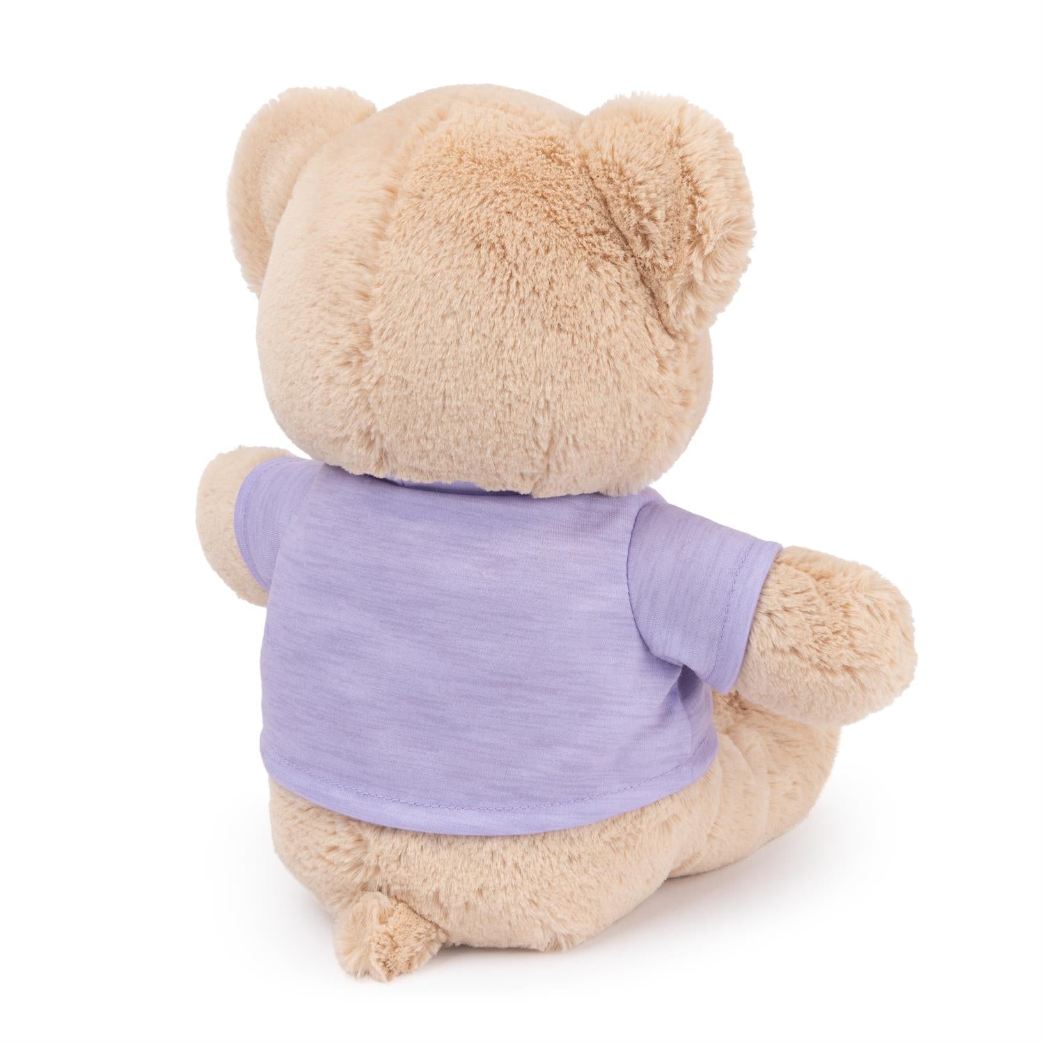 Gund - Reach for the Stars T-shirt Bear - Lavender - 12"