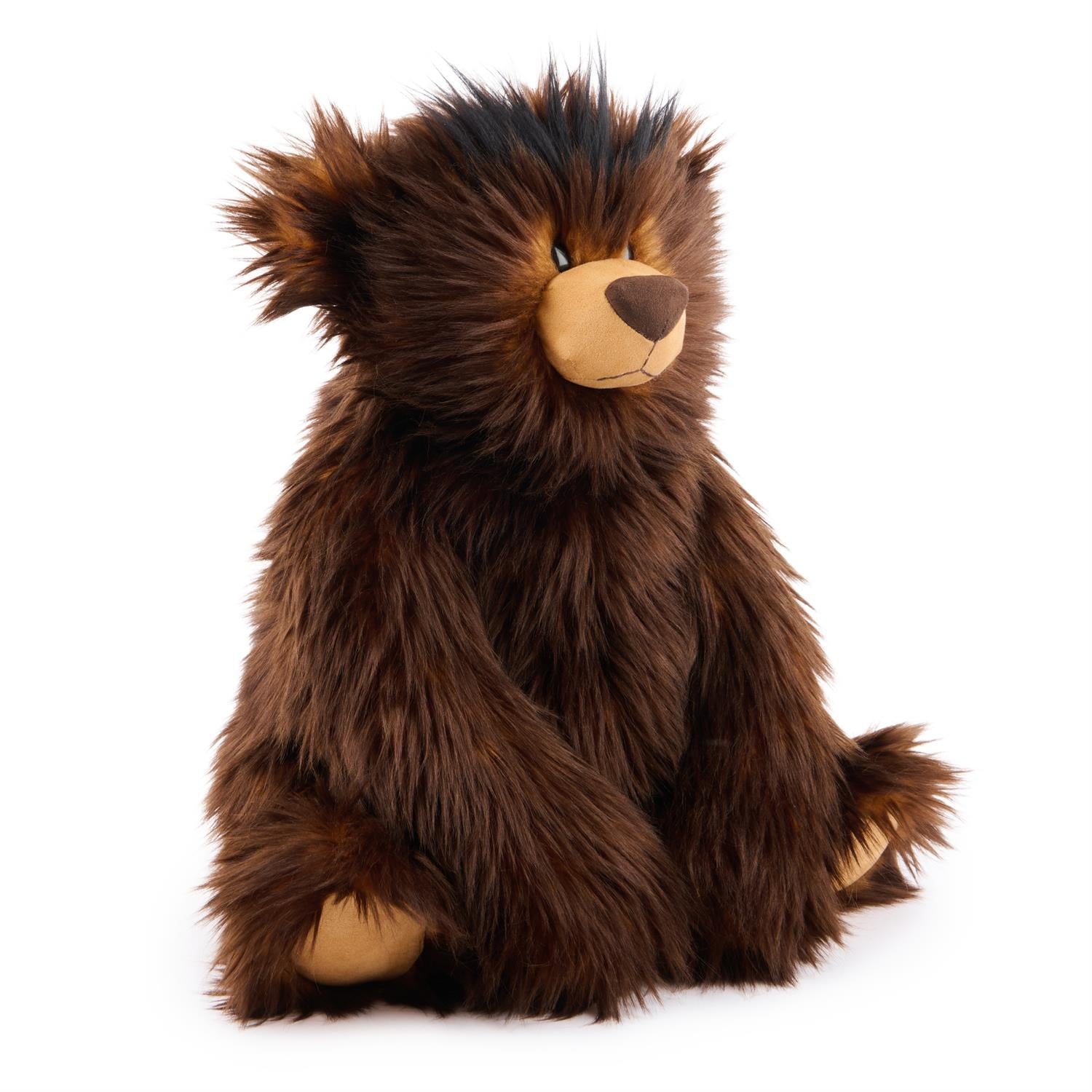 Gund Wagner Bear Plush Stuffed Animal - 16" Fully Jointed Teddy Bear With Floral Ribbon, Collectible & Huggable Gift