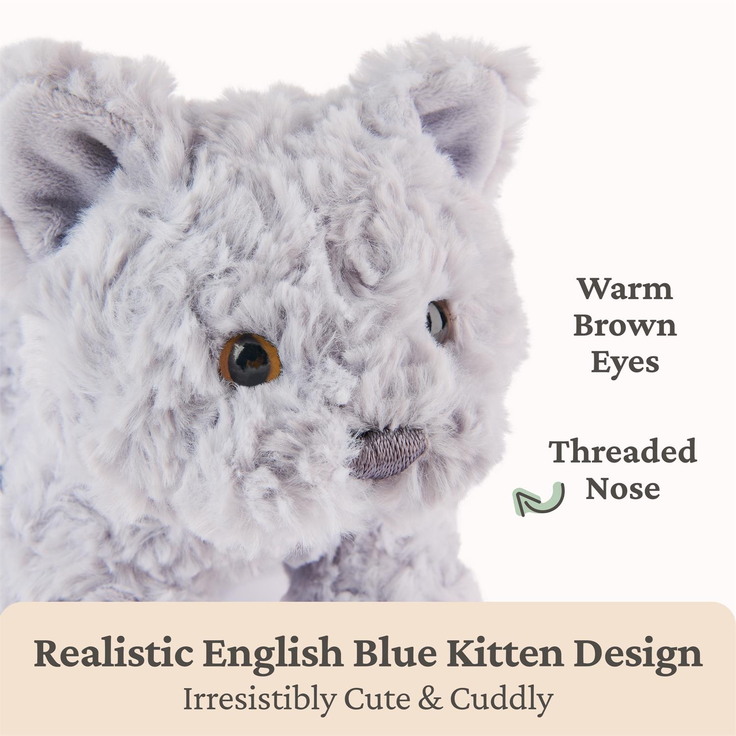 Gund - Bootsie - English Blue Kitten