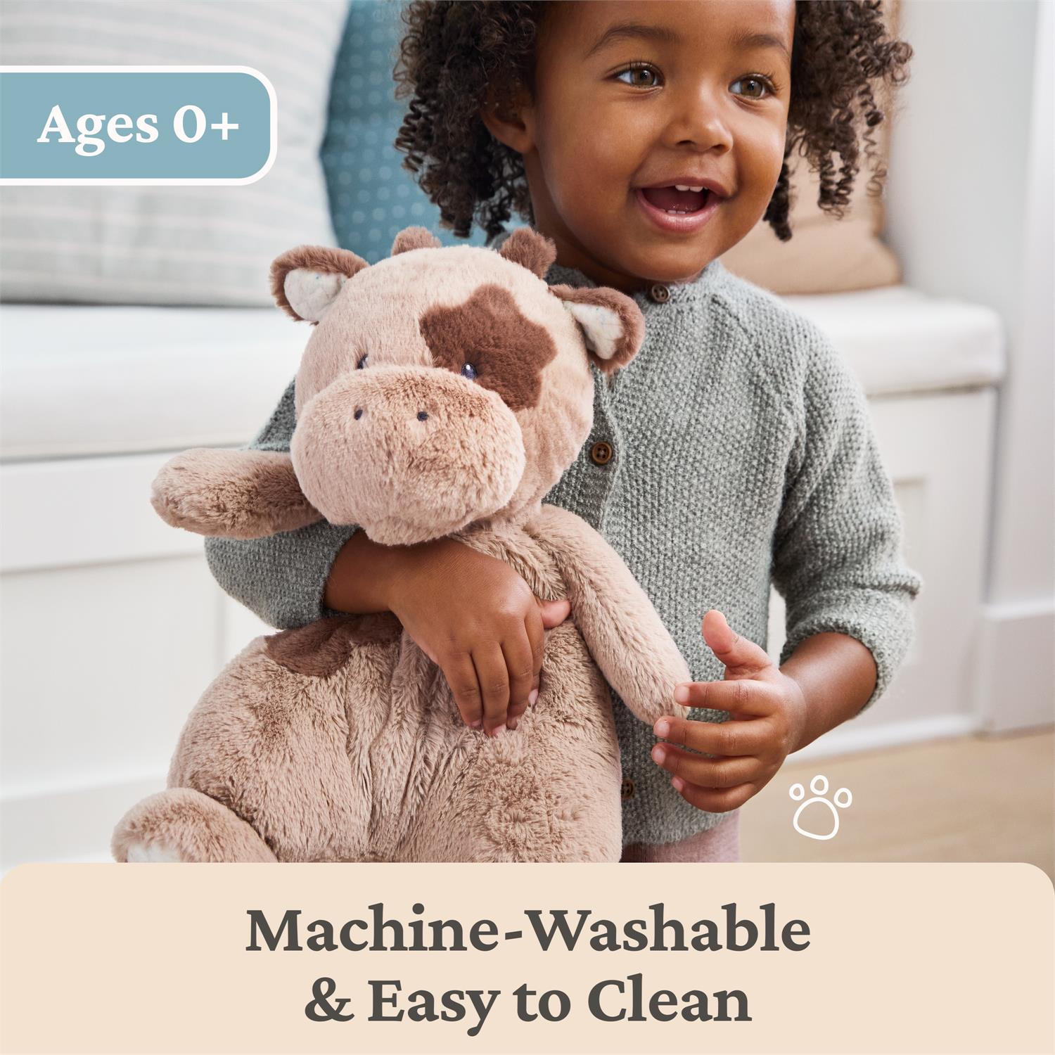 Baby Gund - Oh So Snuggly Cow - 12.5"