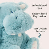 Gund - Oh So Snuggly Littles - Hippo - 7"