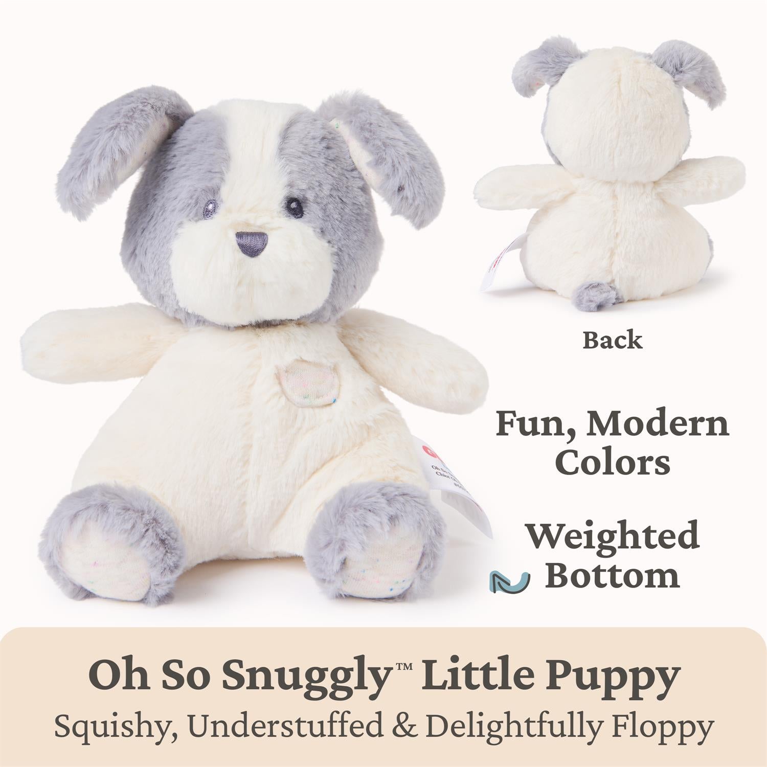 Gund - Oh So Snuggly Littles - Puppy  - 7"