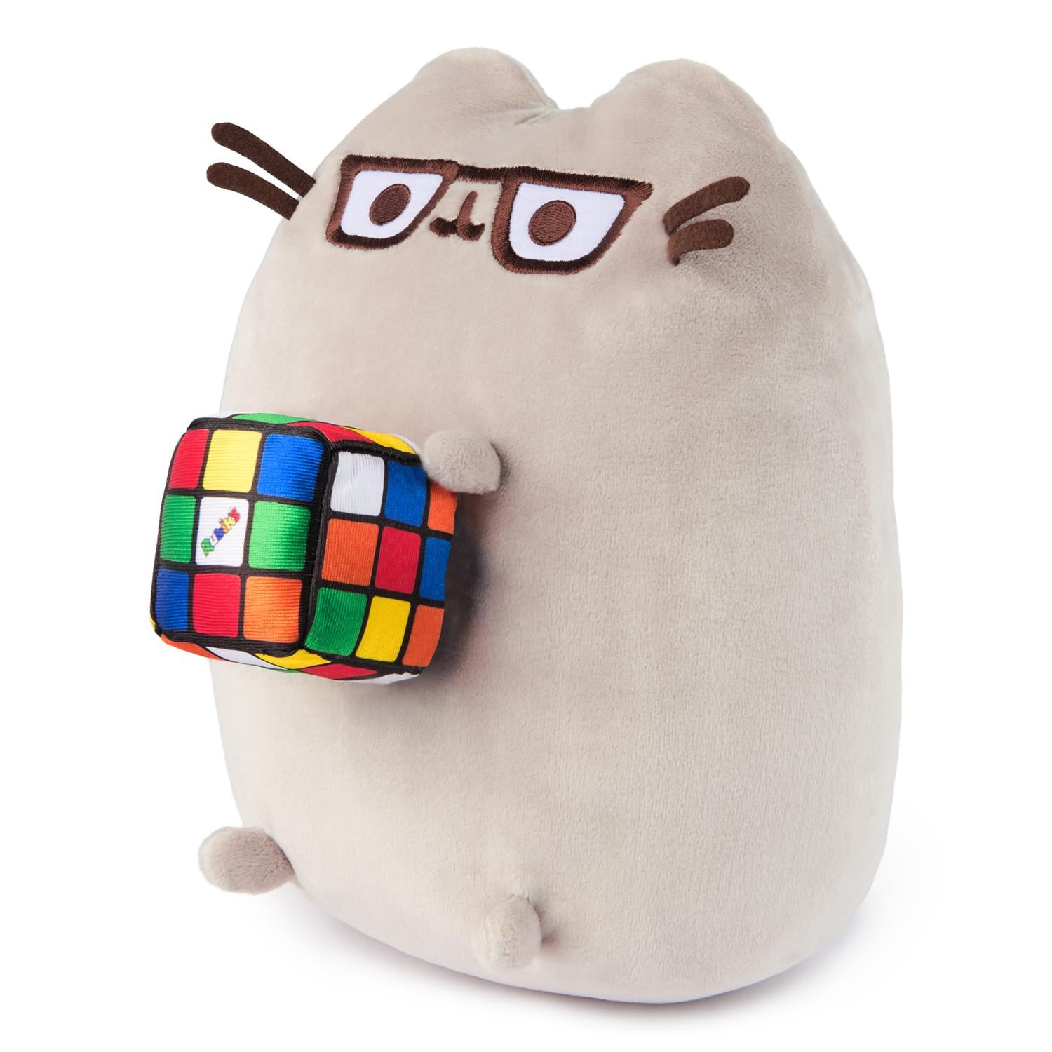 Gund - Pusheen with Rubik's Cube - 9.5"