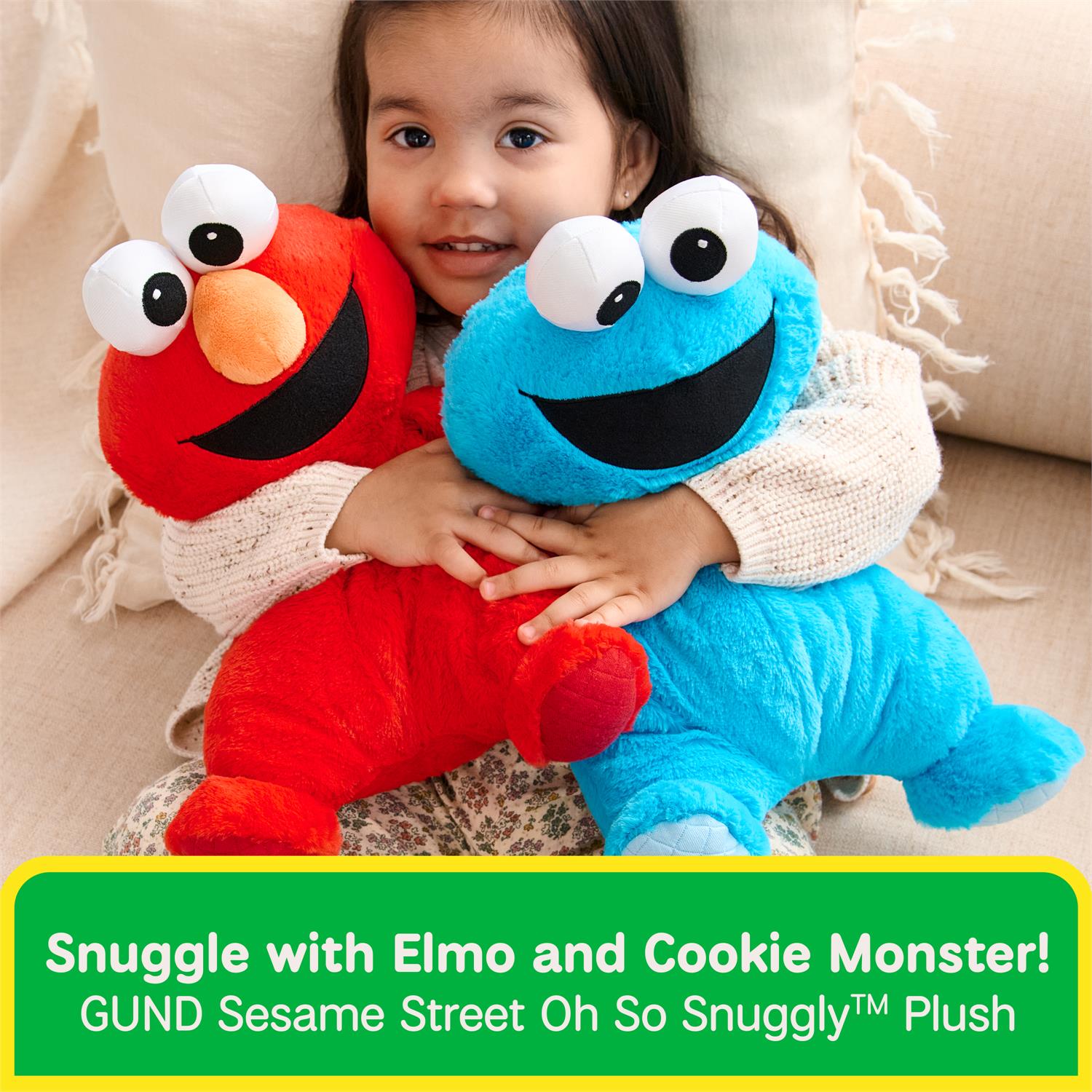 Baby Gund - Oh So Snuggly Cookie Monster - 12.5"