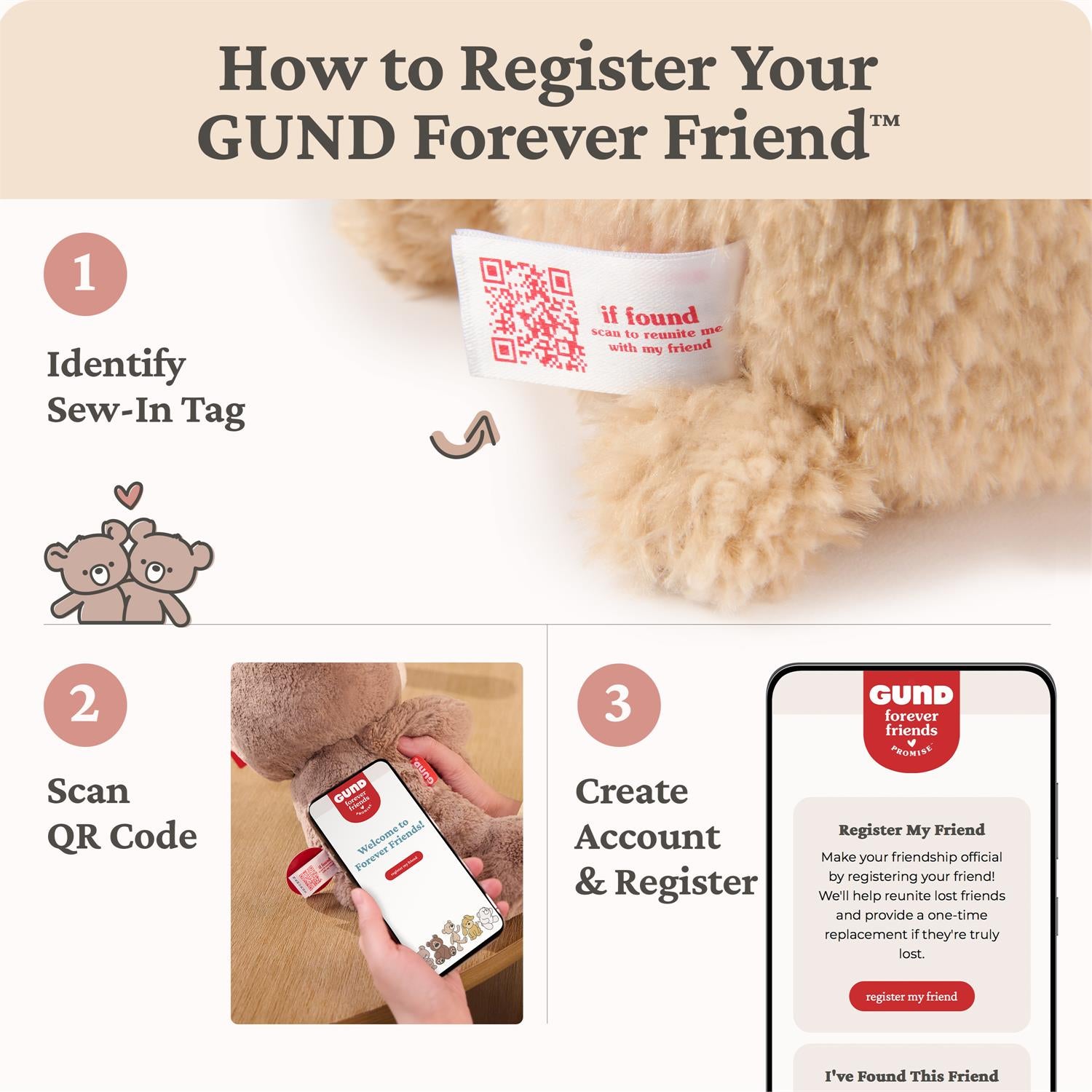 Gund - Forever Friends Promise - Kai