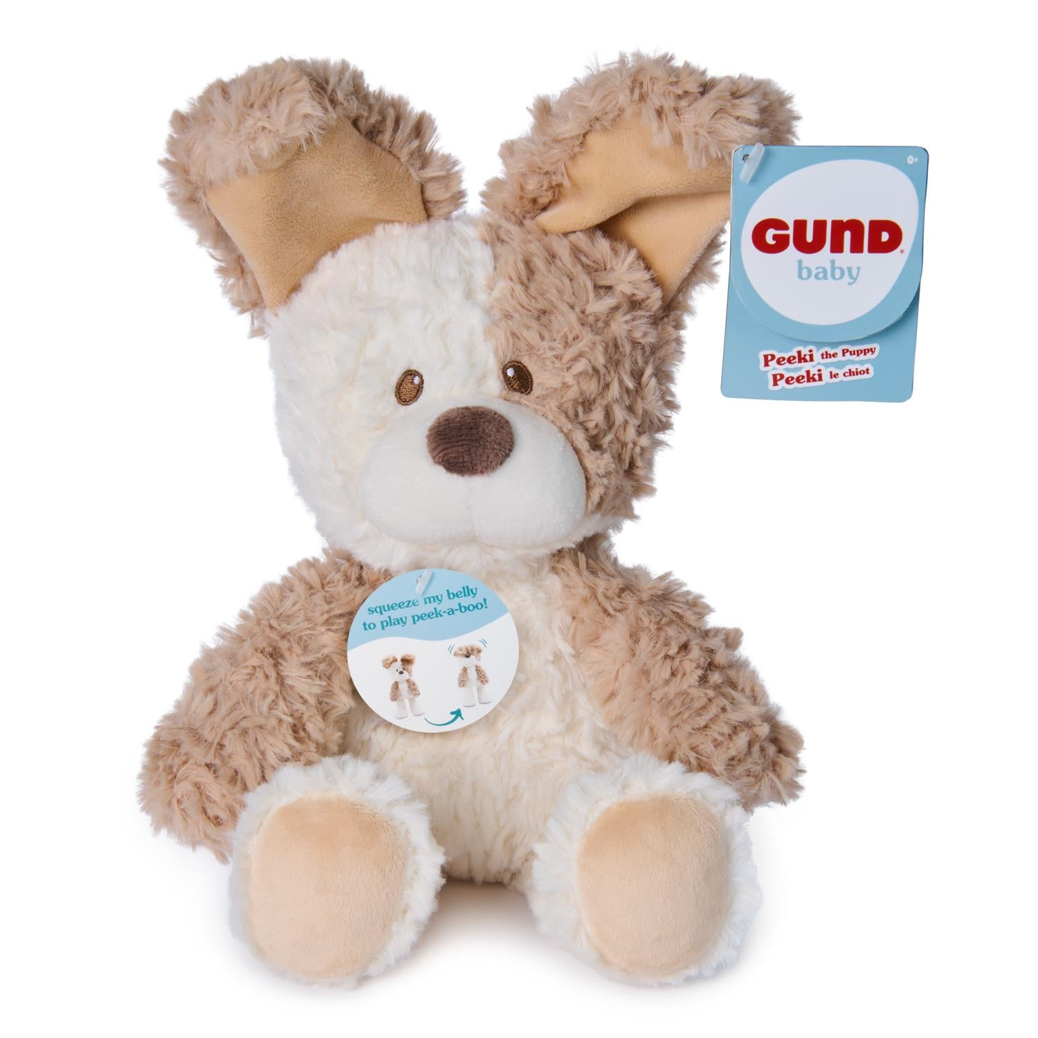 Baby Gund - Peek-a-Boo Peeki Puppy - 7"