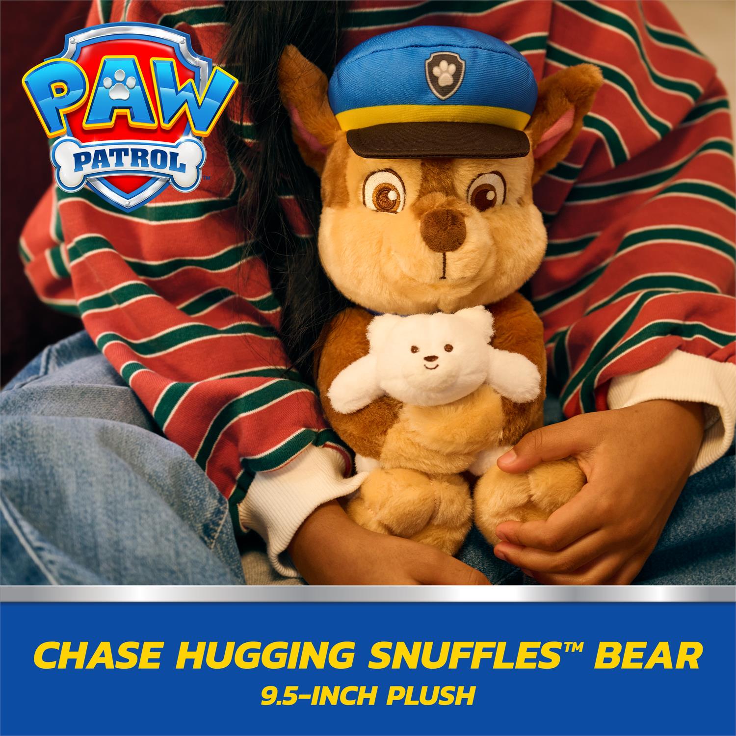 Gund - Paw Patrol's Chase Hugging Snuffles - 9.5"
