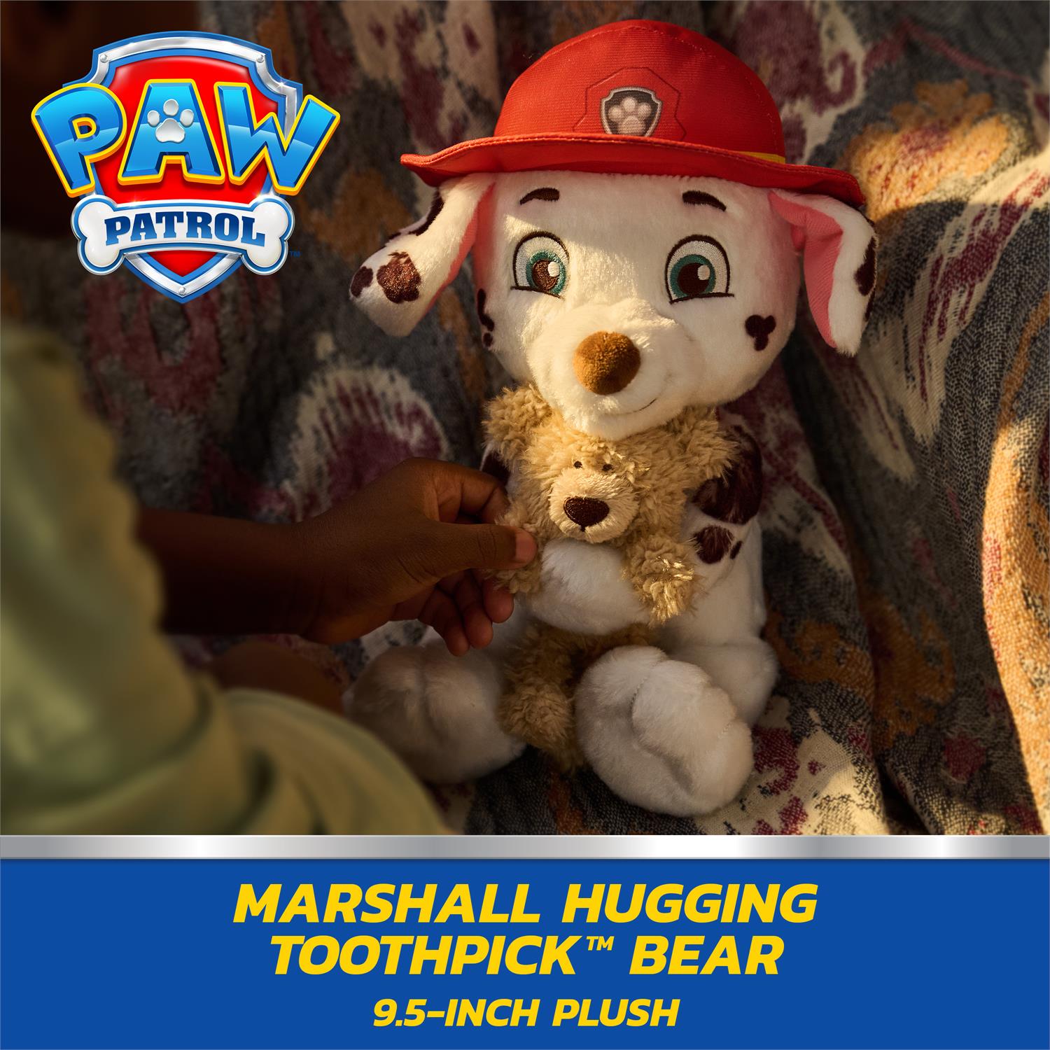 Gund - Paw Patrol's Marshall Hugging Toothpick - 9.5"