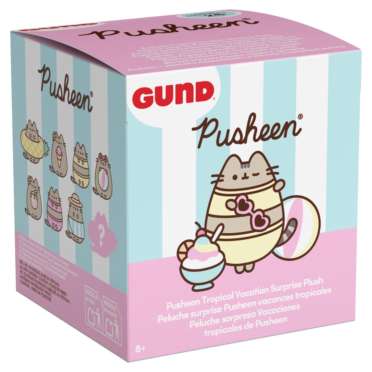 Gund - Pusheen Tropical Vacation Blind Box Series 26