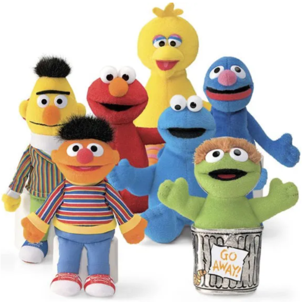 Gund - Sesame Street Beanbags