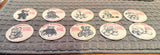 Gund - Vintage 1993 Milk Caps (Pogs) - set of 10