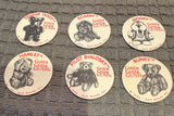 Gund - Vintage 1993 Milk Caps (Pogs) - set of 10