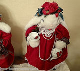 Apple Whimsey - Lop Eared Christmas Bunnies