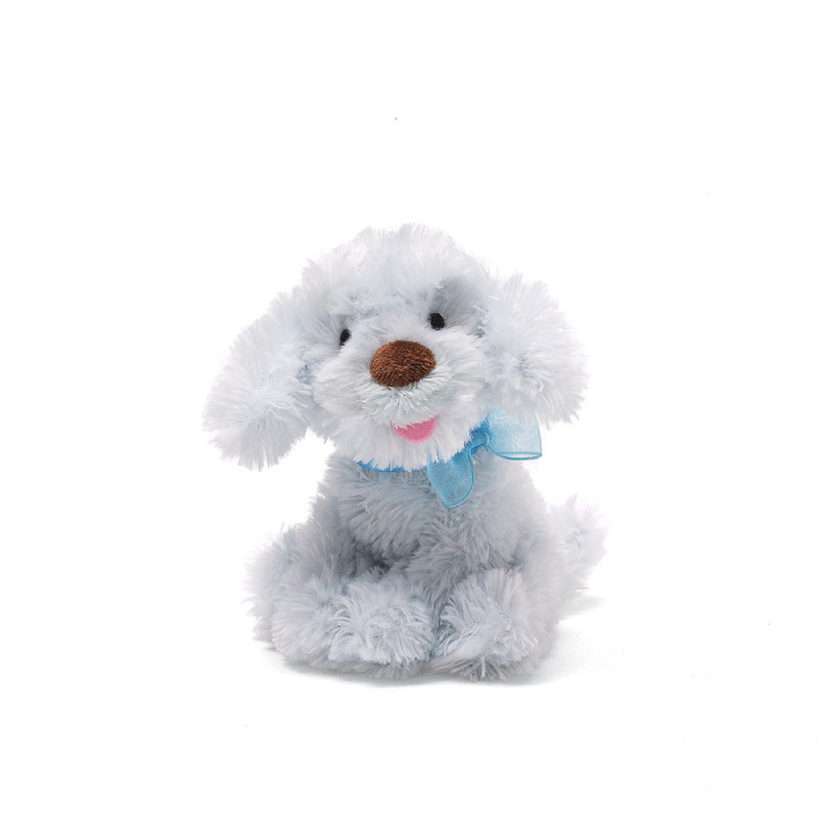 Gund - Gund Girls - Chic Pets - Blue Beanbag Dog - 5"