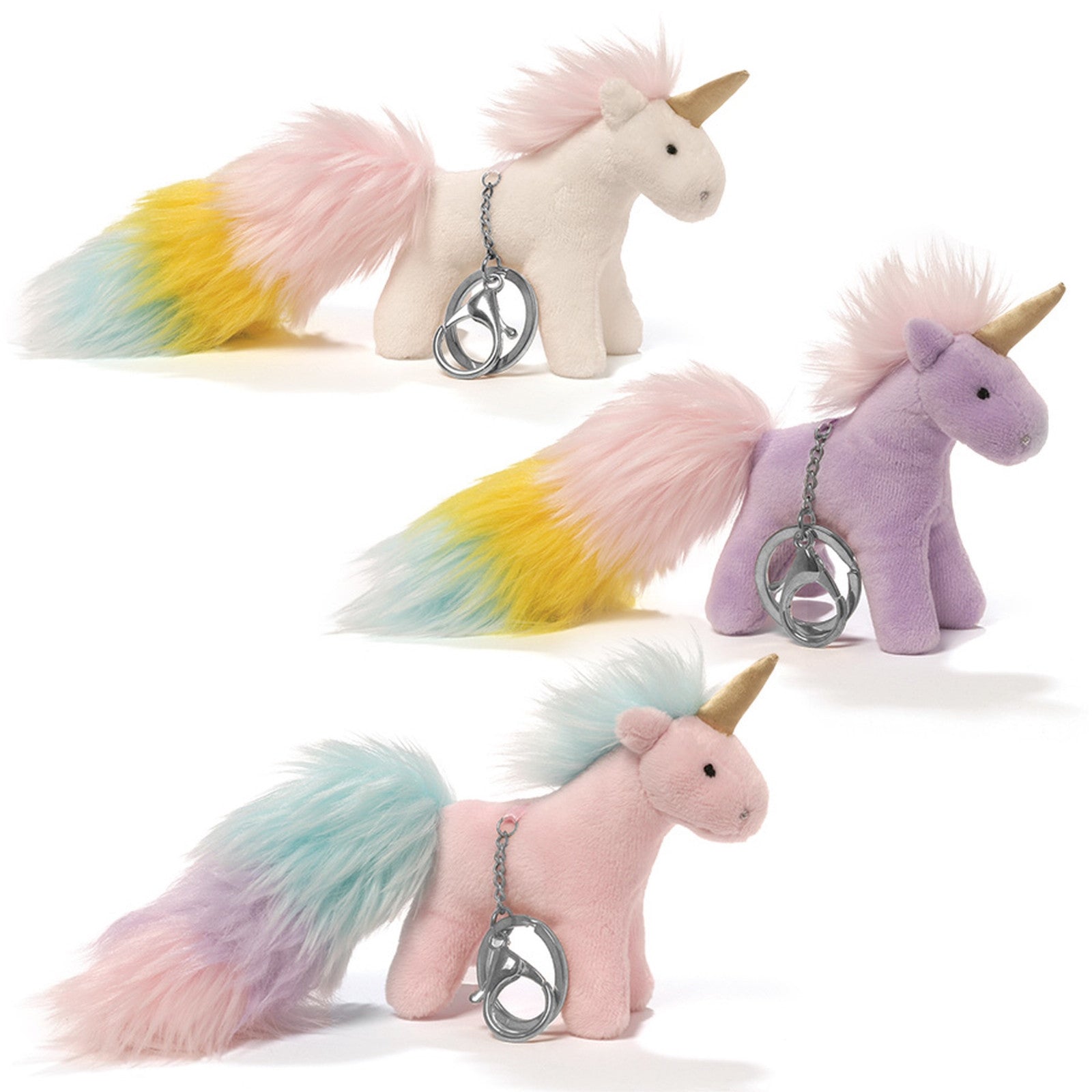 Gund - Unicorn Rainbow Poof Tails - 4"