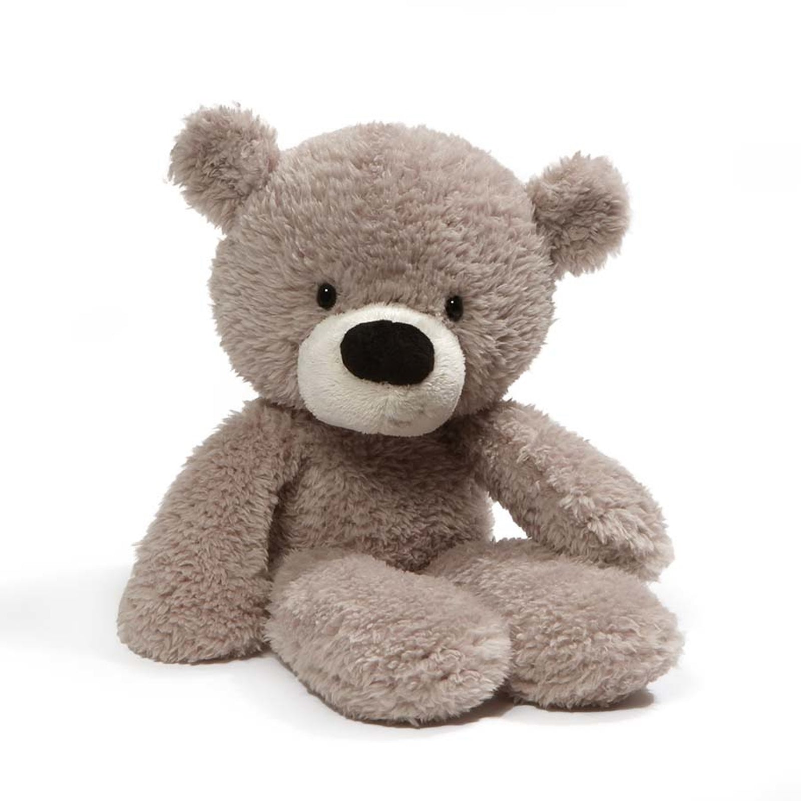 Gund - Fuzzy Bear - Grey - 13"