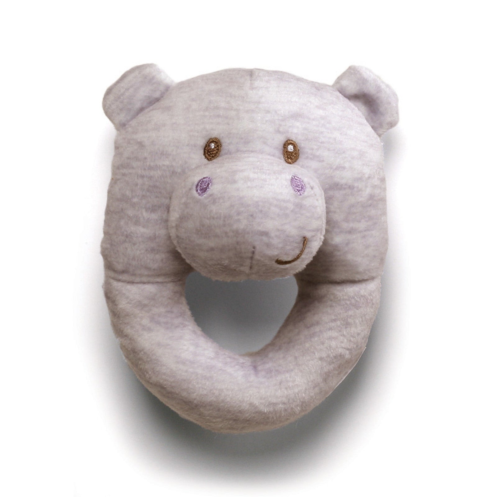 Baby Gund - Playful Pals Collection - Hippo Rattle