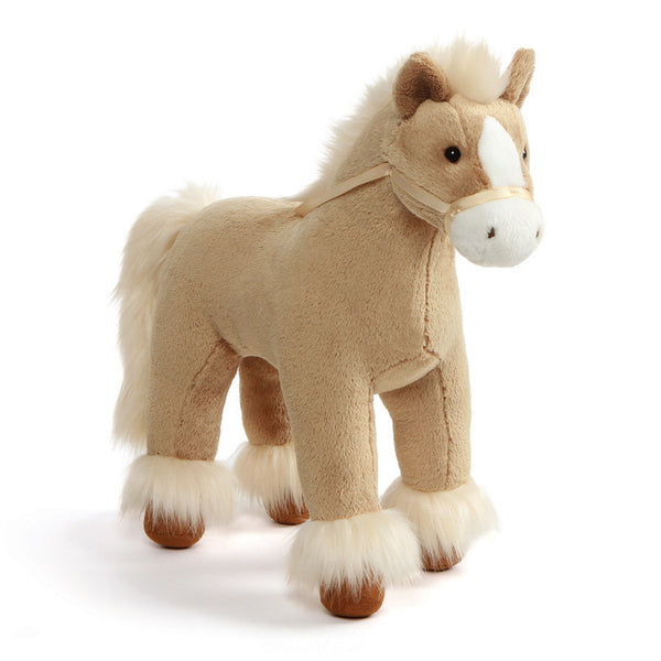 Gund - Dakota Clydesdale Tan Horse - 15"