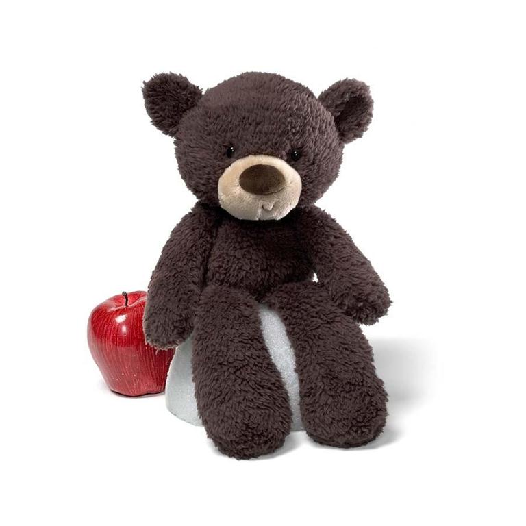Gund - Fuzzy Bear - Chocolate - 13"