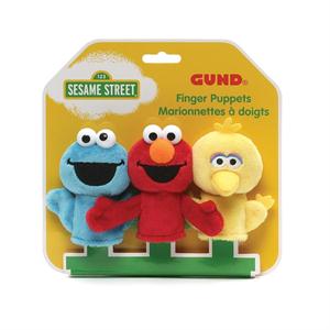 Gund - Sesame Street - Finger Puppets Set