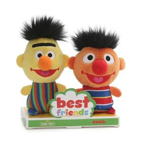 Gund - Sesame Street - Bert & Ernie BFF Set - 4"