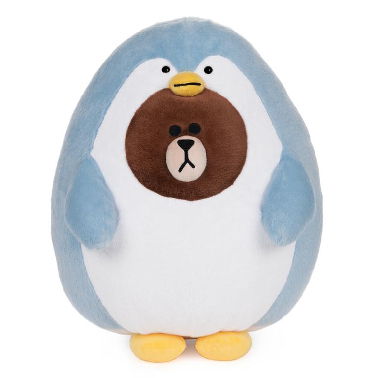 Gund - Line Friends - Pengo Brown - 12"