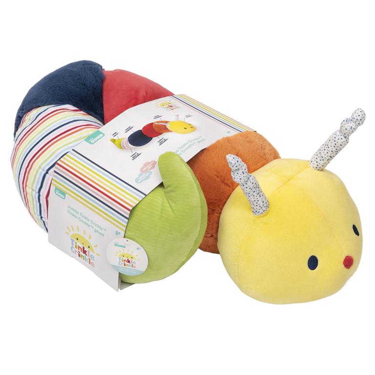 Baby Gund - Tinkle Crinkle Jumbo Caterpillar - 40"