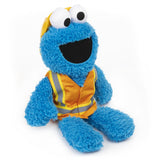 Gund - Sesame Street - Cookie Monster Construction Worker - 13"