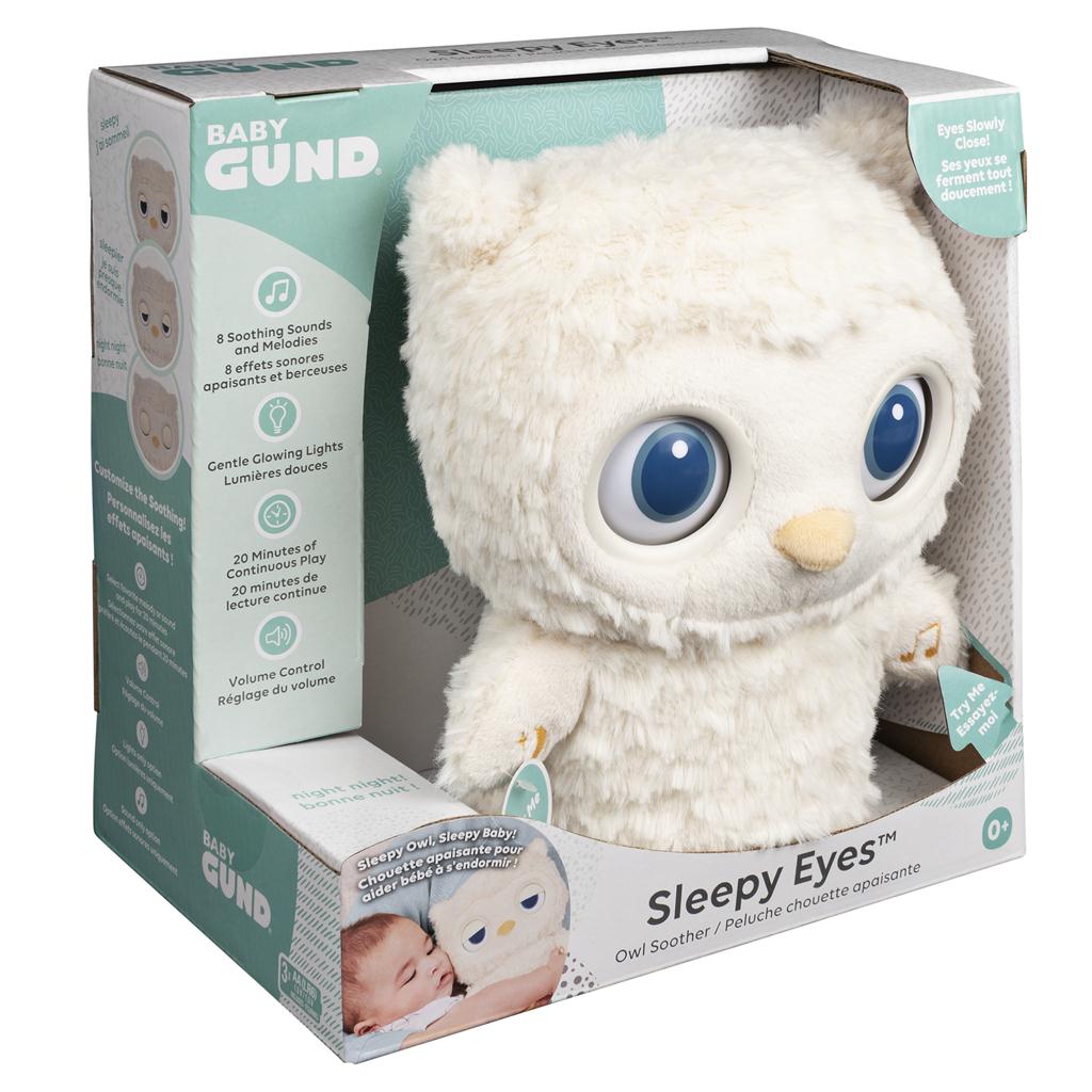 Baby Gund - Sleepy Eyes Owl Bedtime Soother - 8"