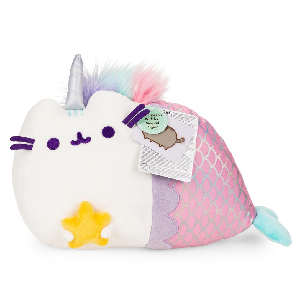 Gund - Magical Lights Mermaid Pusheenicorn - 12"