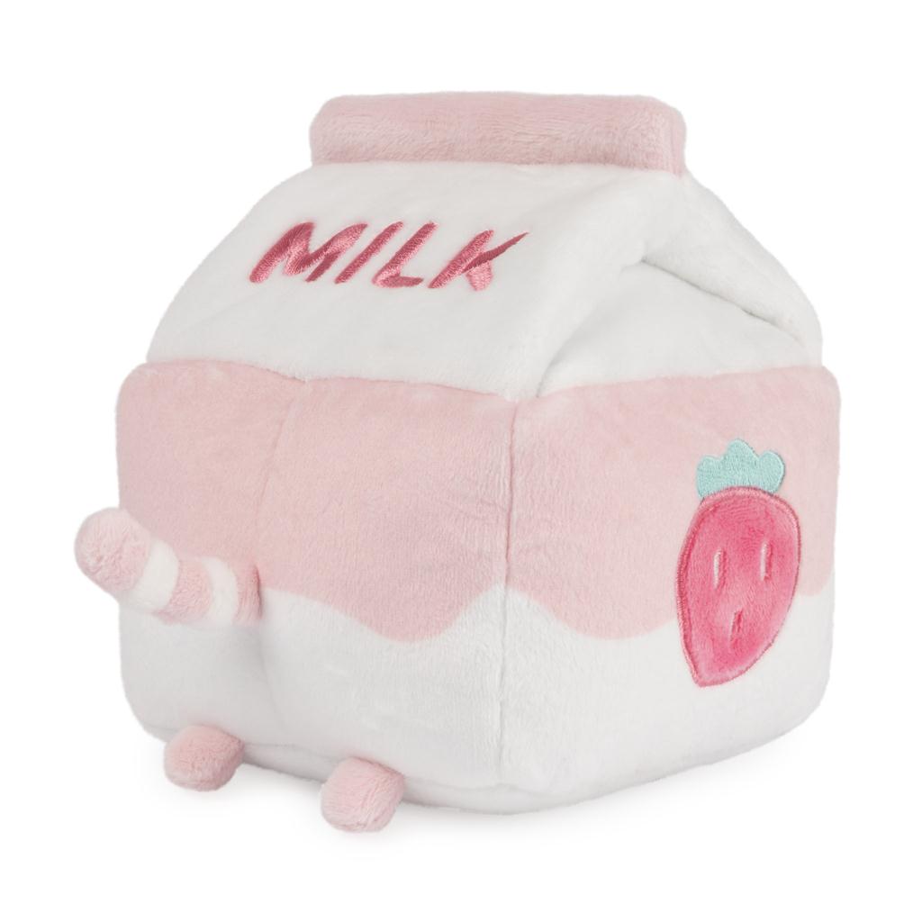 Gund - Pusheen - Strawberry Milk Plush Cat - 6"