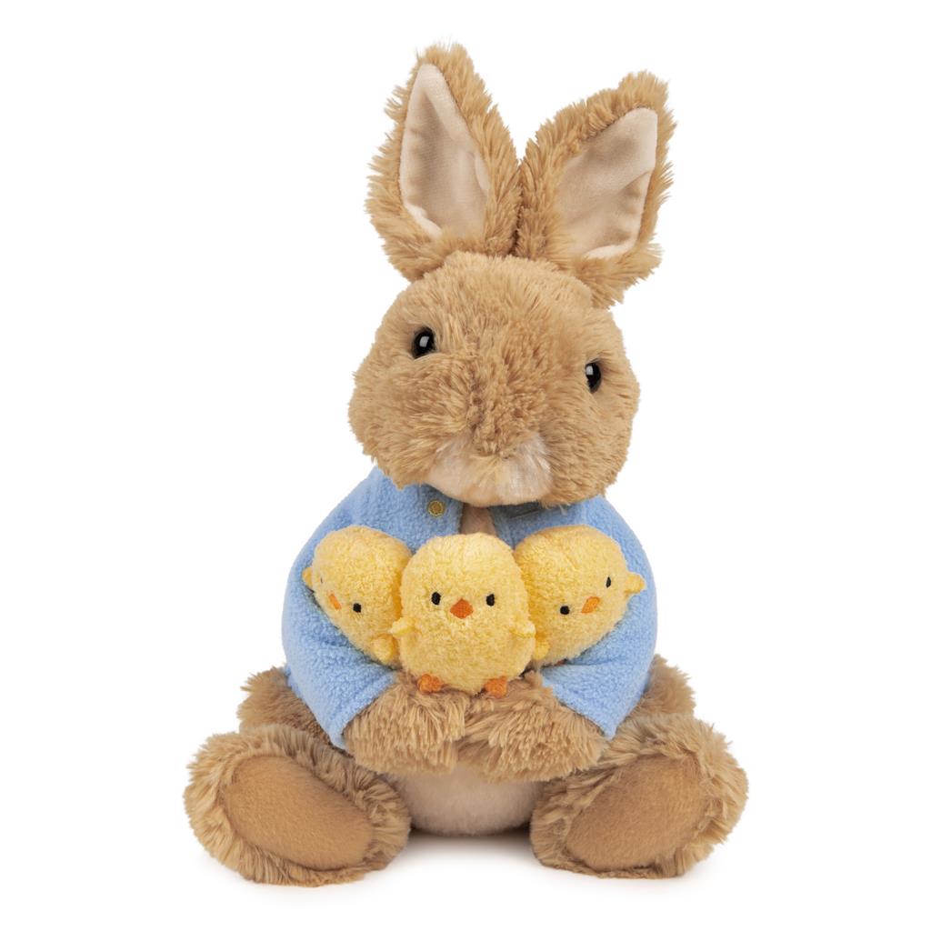 Gund - Peter Rabbit Holding Chicks - 9.5"