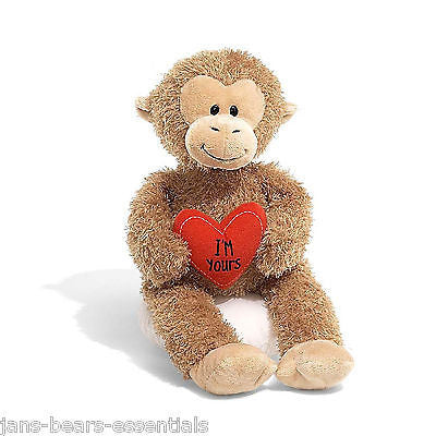 Gund - Kade Valentines Monkey - 15"