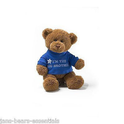 Gund - I'm the Big Brother Message Bear - 12"