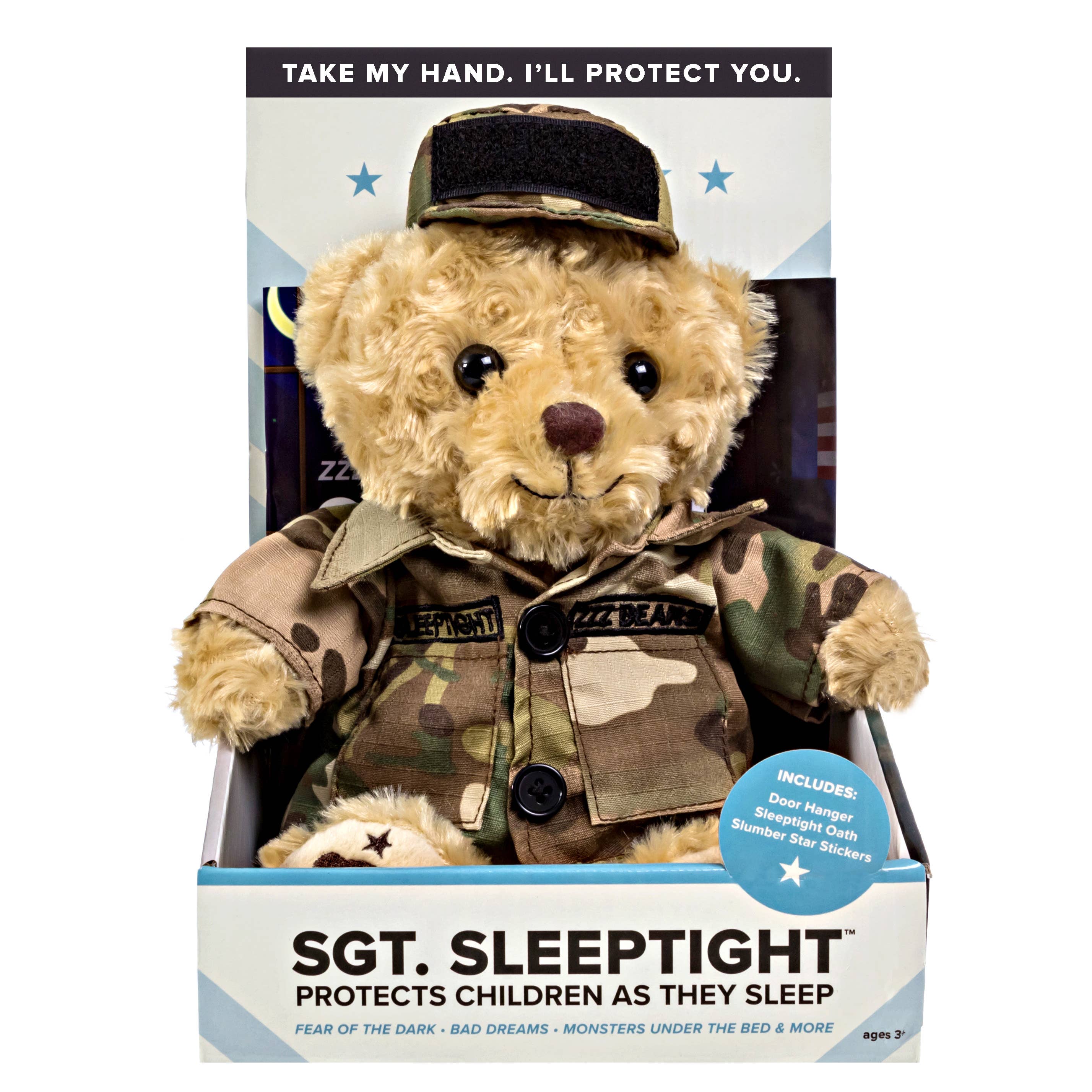 ZZZ Bears - Sgt. Sleeptight - Army - 15"